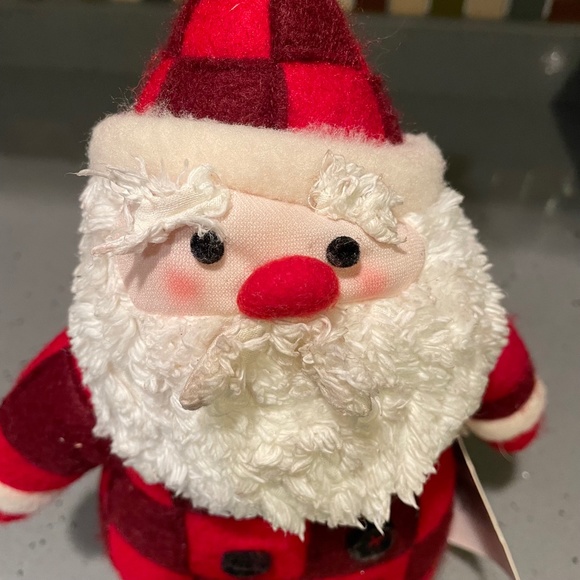 Hallmark plaid santa country folk - Picture 2 of 7